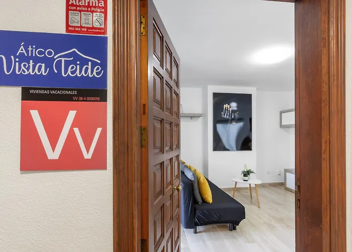 Precioso Atico Vista Teide * ארונה